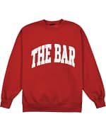 The Bar Red Sweatshirt