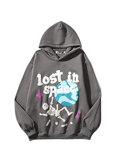 2023 Fleece Lost In Space Hoodie Men Women.