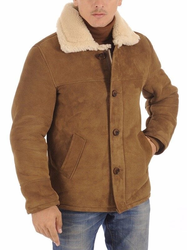 Men Suede Jacket